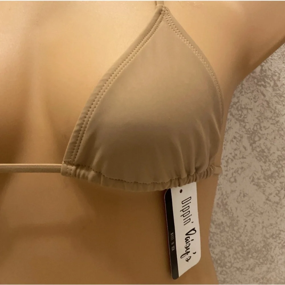 Dippin' Daisy's Milk Chocolate and Sea foam Micro Bikini